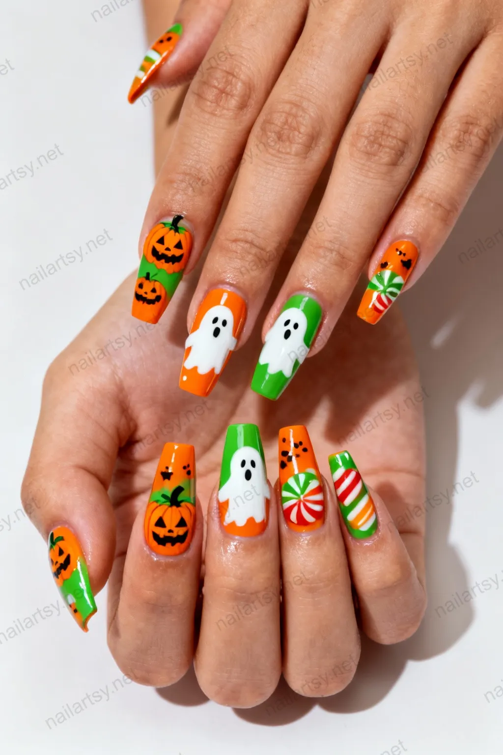 Nail art design 1164
