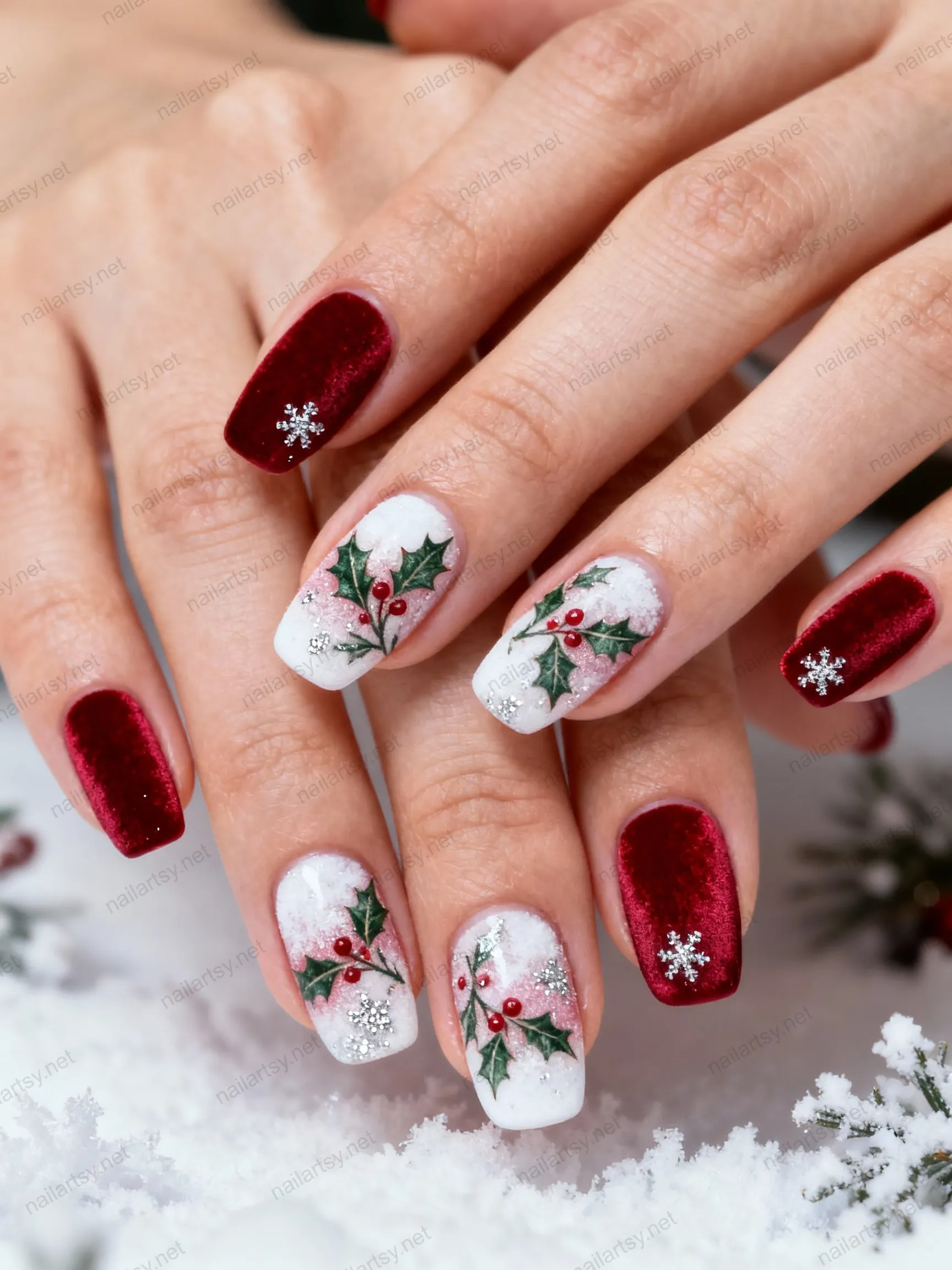 Nail art design 1254