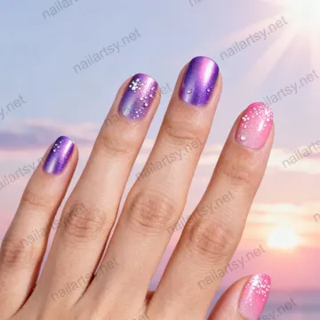 Round Nail Design #1234 Image