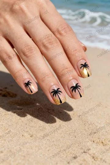 Squoval Nail Design #1231 Image