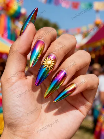 Long Nail Design #1227 Image