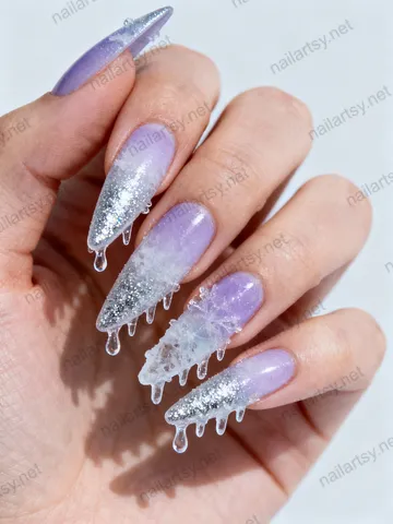 Winter Nail Design #1267 Image