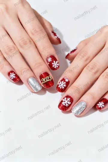 Round Nail Design #1184 Image