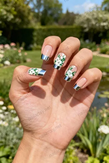 Squoval Nail Design #1221 Image