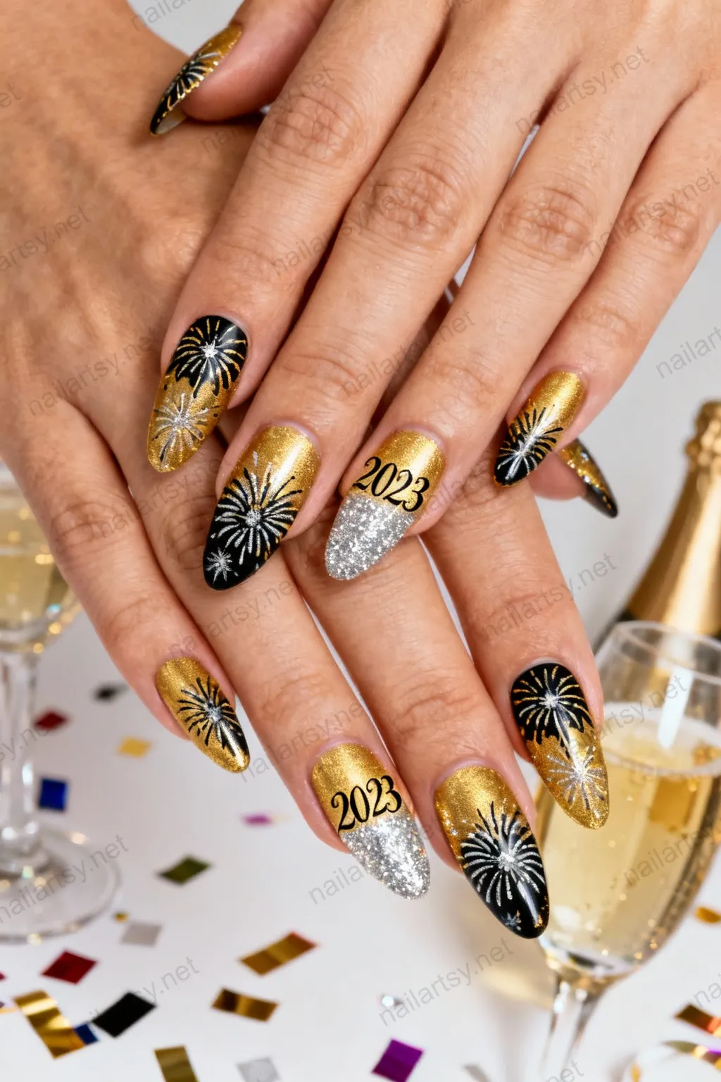 Nail art design 1180