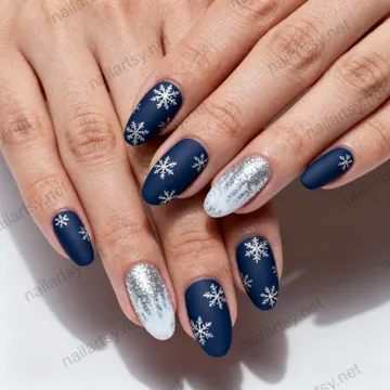 Winter Nail Design #1245 Image