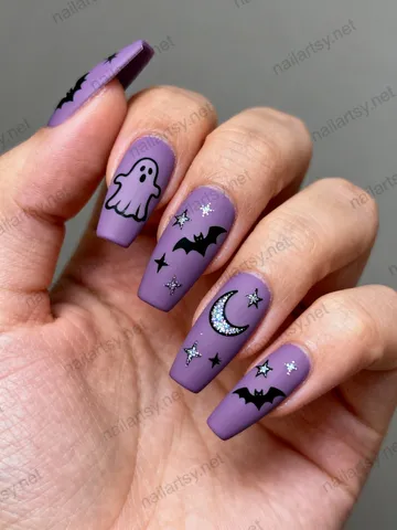 Coffin Nail Design #1156 Image