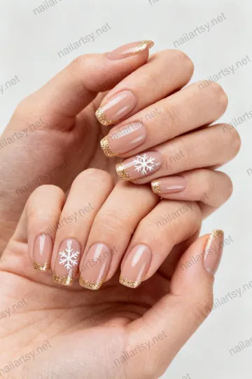 Winter Nail Design #1249 Image