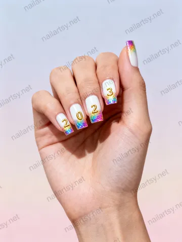 Square Nail Design #1194 Image