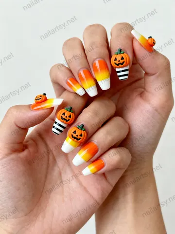Halloween Nail Design #1157 Image
