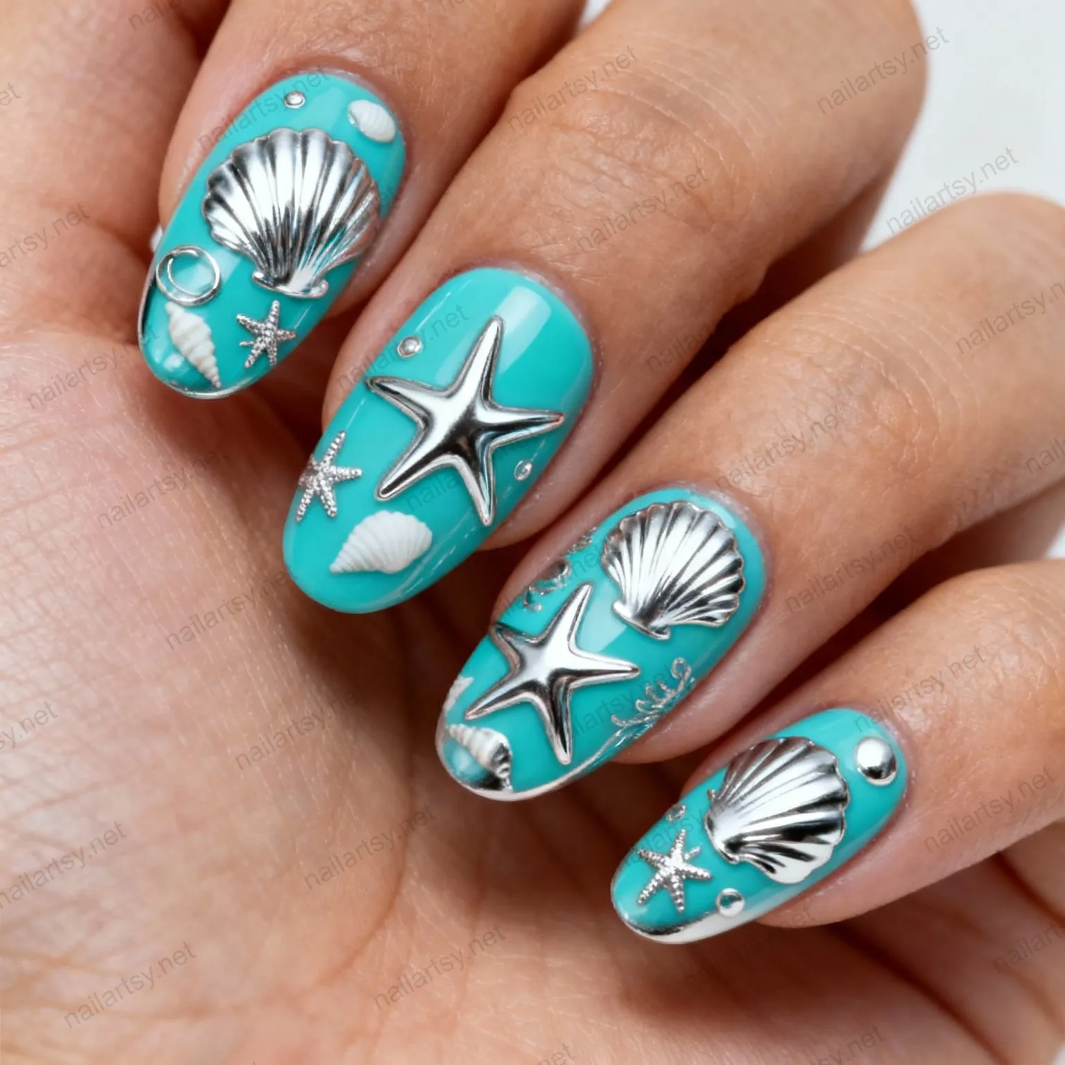 Nail art design 1239