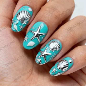 Medium Nail Design #1239 Image